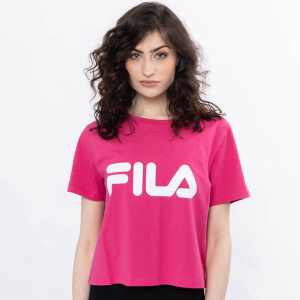 Camisetas Fila Mulher Roxo - Fila Jordan Crop Outlet Portugal,ZVJE-63501